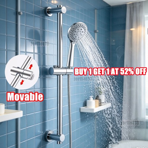 Shower slide bar wall mounted - bar, wall-mounted