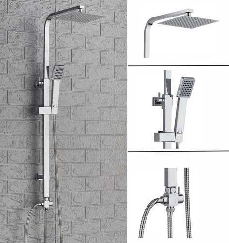 New design chrome bathroom - new,