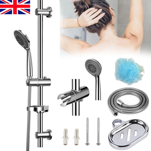Adjustable slider rail - rail, shower