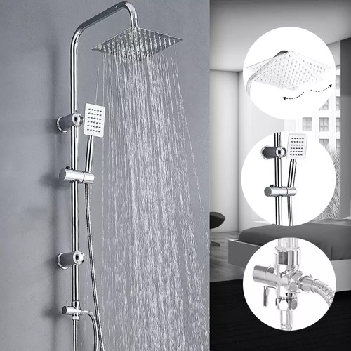 Shower kit twin head mixer - shower,