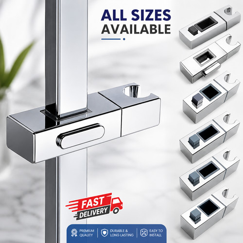 Square pipe shower head holder - pipe,