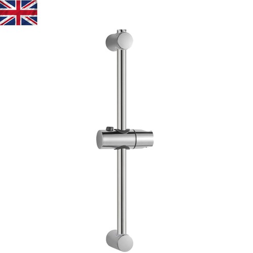 Elegant 70cm shower riser - shower, rail