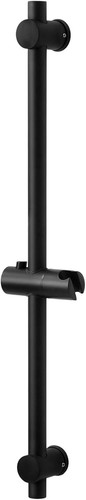 Black shower riser - riser, –