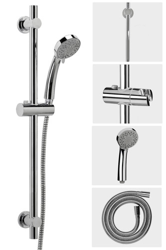 Croydex function shower set - croydex, 3