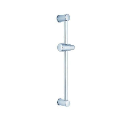 Adjustable chrome shower riser - chrome,