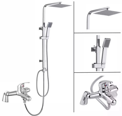 Shower kit twin head - kit,