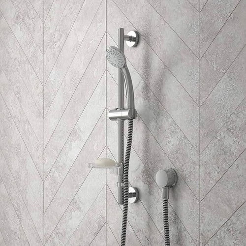 Ideal chrome shower - ideal, rail