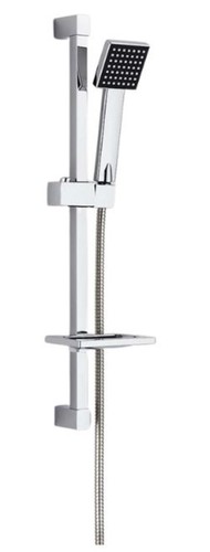 Shower riser chrome square - riser,