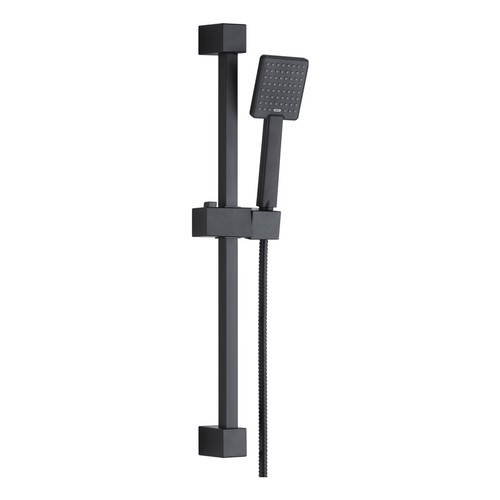 Matt black square - black,